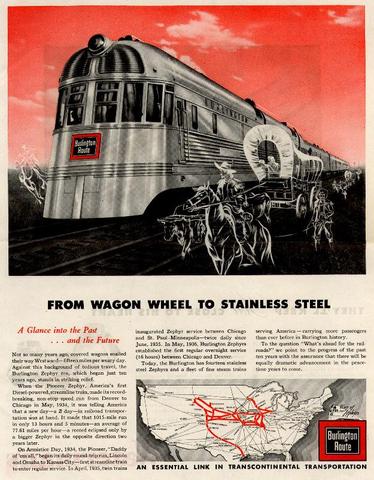 From Wagon Wheel to Stainless Steel