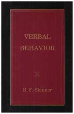 BF Skinner publishes his book, Verbal Behavior