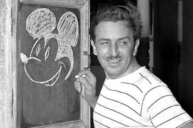 Walt disney was born