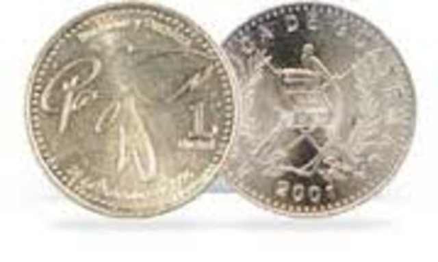 El quetzal como moneda