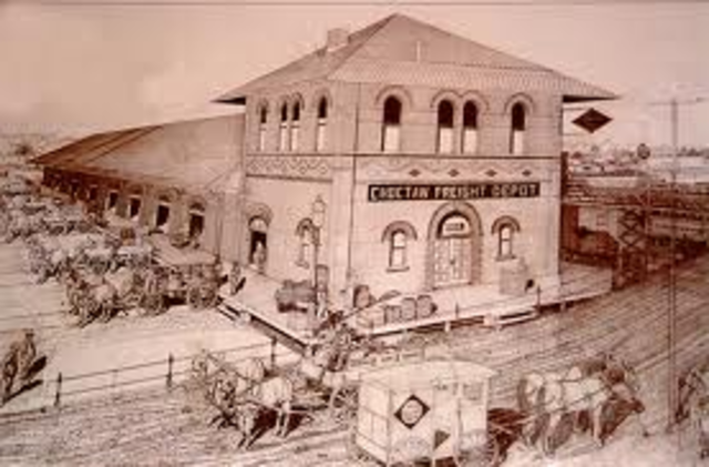 Memphis and Little Rock Rail Road opens