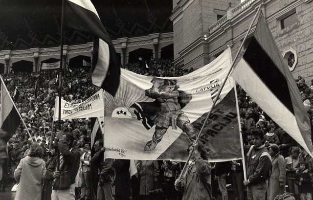Lithuania and Lativa Protests