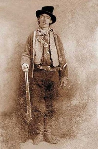Billy the Kid is captured by Patt Garrett.