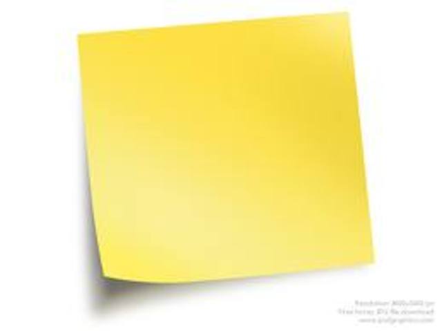 post-it notes