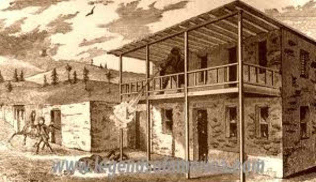 Billy the Kid escapes from jail.