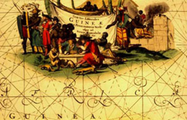 Africans began working with explorers