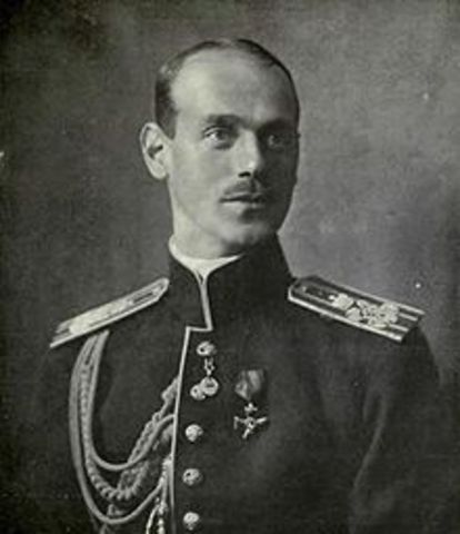 Birth of Grand Duke Mikhail Alexandrovich