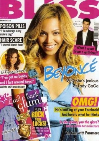 Bliss the magazine and the dog