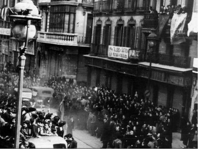 Ocupacion de Los Nacionales en Madrid