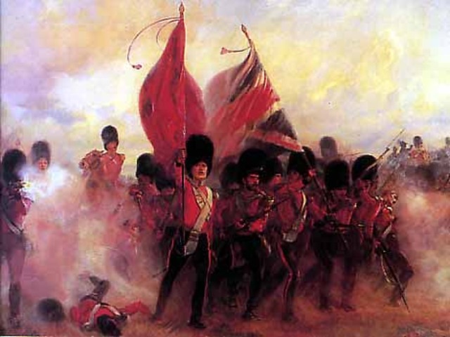 Arrival of 30,000 British troops in the Boston Harbor