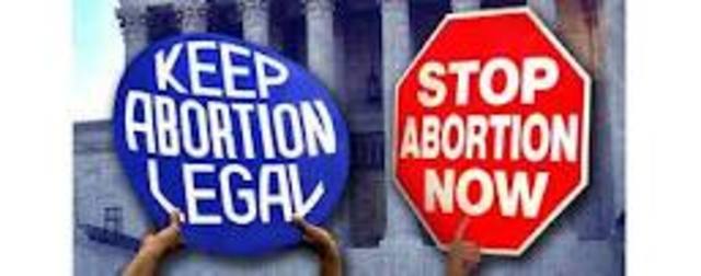 Abortion legalized in US