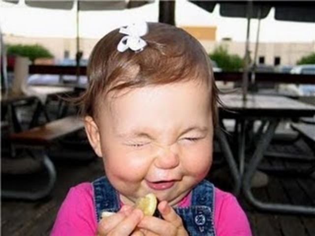 Tasted something sour!