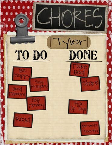 Chore Charts!