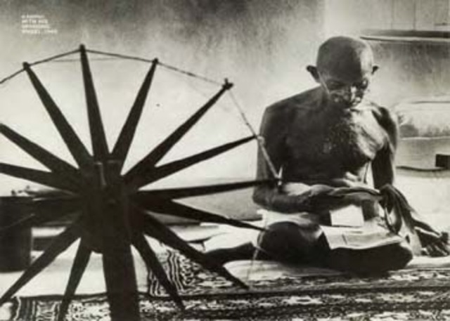 Non-cooperation movement and the Leader