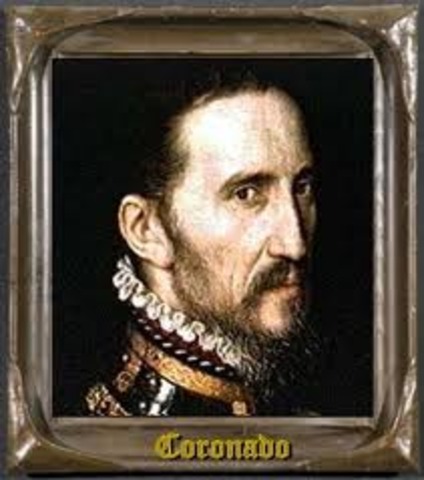 Fransisco Vasquez De Coronado was a spanish explorer that studied parts of what is now New Mexico.