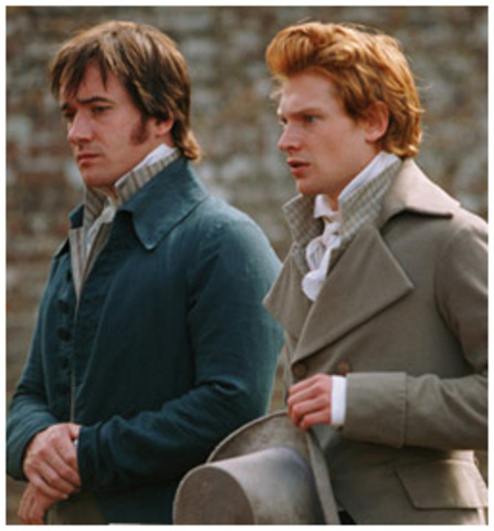 Mr. Bingley and Mr. Darcy visit Longbourne