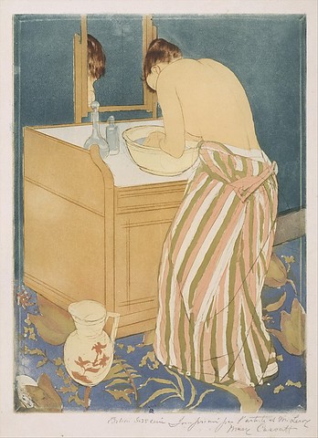 Woman Bathing