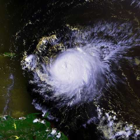 Hurricane Georges strike