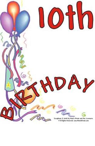 10th B-Day