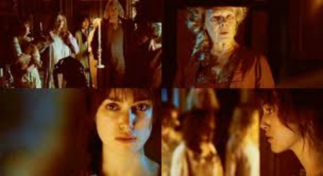 Lady Catherine surprisingly visits Longbourn to threaten Lizzy against a marriage to Darcy