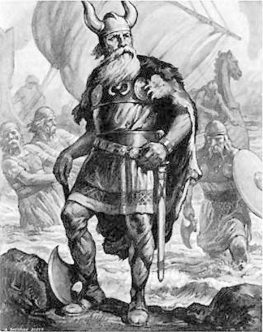 The Vikings began to invade Ireland establishing the first towns