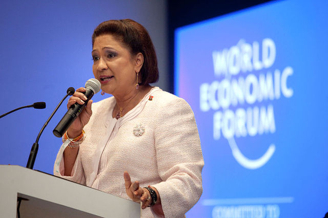 Kamla Persad-Bissessar became the country's first female prime minister