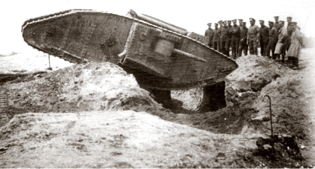 De tank, een middel van moderne oorlogvoering