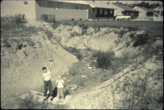 Residual chemicals appear