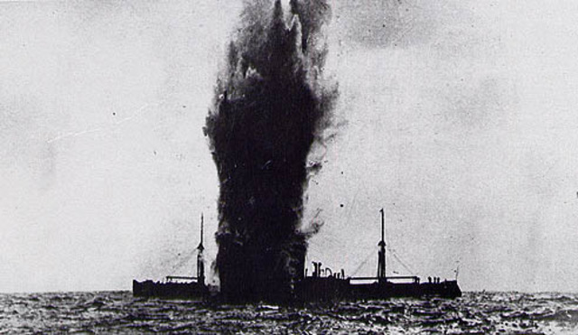 The boat Philip was on gets splintered with a torpedo froma German U boat