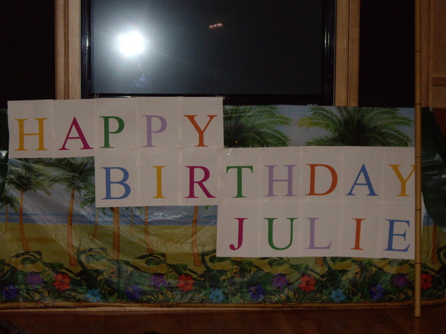 Julie's Birthday!
