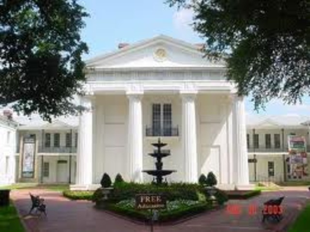 The Old State House was built and became the HQ for Arkansas’s Government