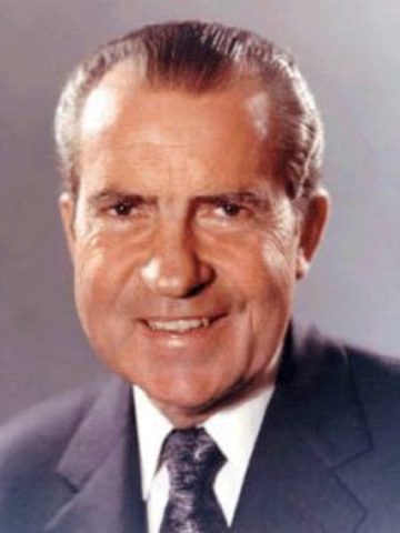 Watergate hearings are shown on television