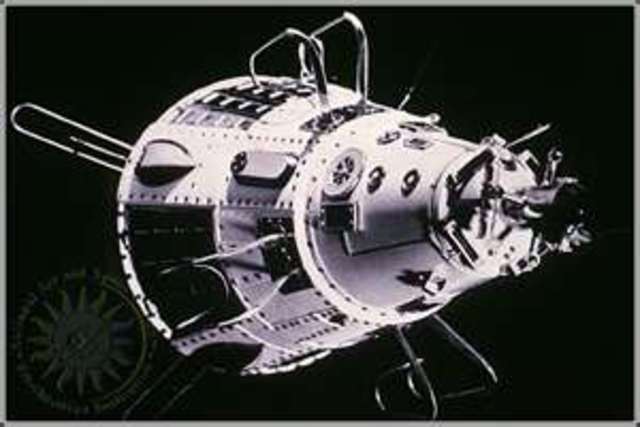 Launch of first space station