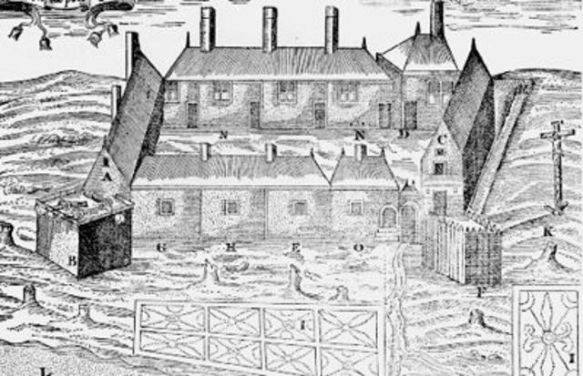 Champlain Founds Port Royal