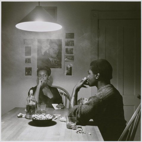 Untitled (Man Smoking/Malcom X)