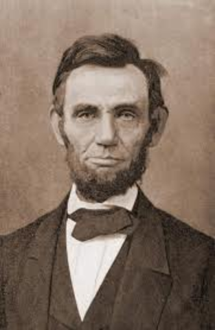Abraham Lincoln is elected President