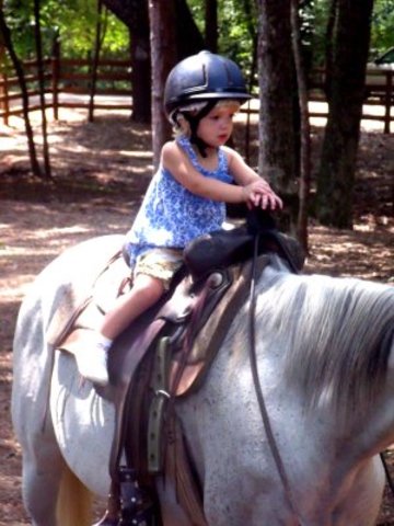 Rode horse by myself for first time