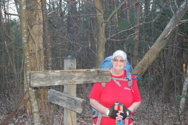 Elaine Begins Appalachian Trail
