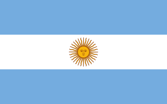 Argentina adopts flag