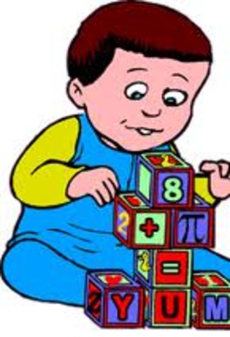 Cuando yo tenía cinco años, yo jugaba con los bloques perdía los muñecos, y bailaba en mi cuarto.