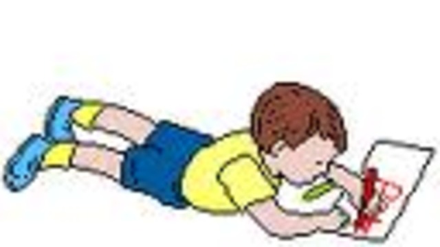 Cuando yo tenía diez años, yo dibujaba automobiles, escribía historias, y coliccionaba revistas de fútbol.