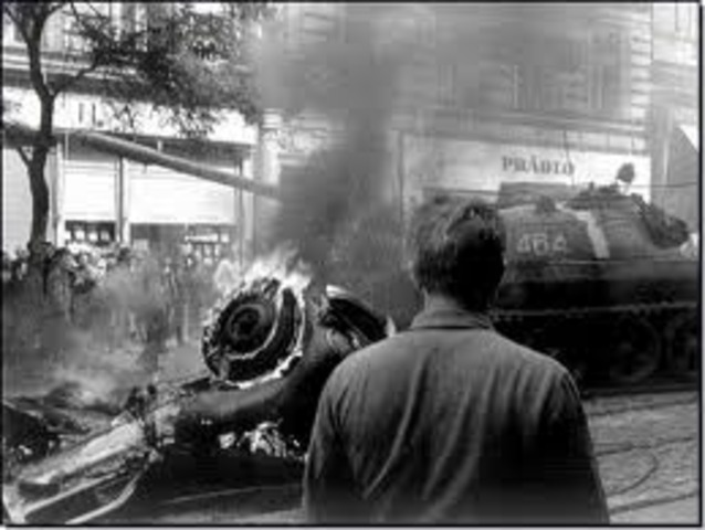 Russa Invaded Czechoslovakia