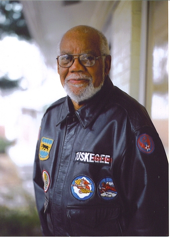 Tuskegee Airman with Scott ties passes