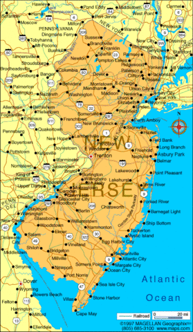 Grew up in Tenafly, New Jersey,