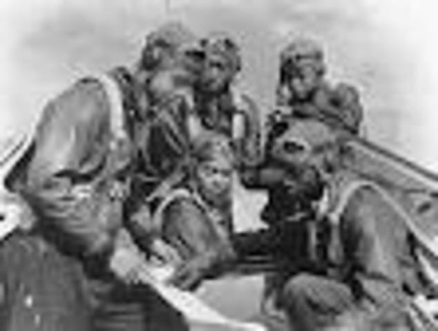 The U.S. Army creates the Tuskegee Air Squadron