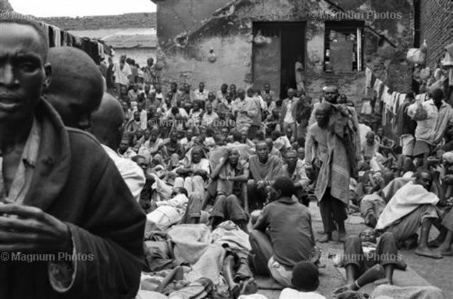 Approximately 250,000 people, mostly Tutsi, flee to neighboring Tanzania