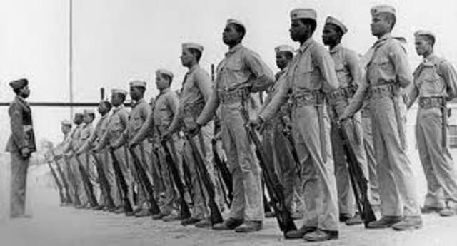 The U.S. Marine Corps accepts African American men