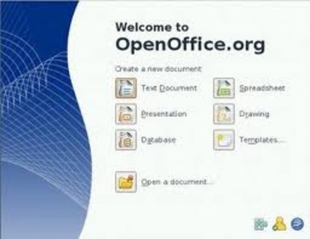 FUE LANZADA LA VERSIÓN 1.0 DE  OPEN OFFICE
