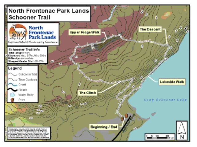 NFPL Schooner Trail Map