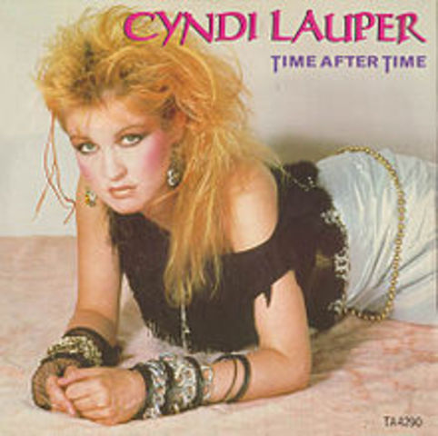Cyndi Lauper release 'Time After Time'